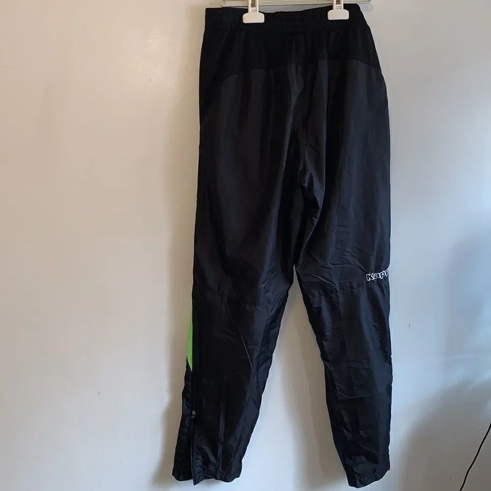 EXCELLENT CONDITION UNISEX MEDIUM KAPPA NYLON JOGGERS - Picture 3 of 9